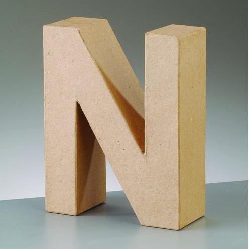 Letra 17.5x5.5cm N EFCO CENTROARTESANO