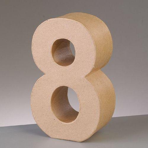 numero 8 10x3 cm 2631008 EFCO CENTROARTESANO