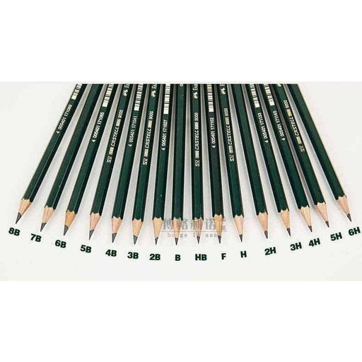 Faber Castell Lapiz dibujo grafito 9000 5B FABER CASTELL CENTROARTESANO