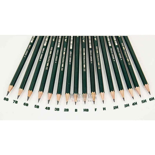 Faber Castell Lapiz dibujo grafito 9000 HB FABER CASTELL CENTROARTESANO