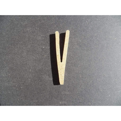 Fitaller letra manuscrita DM 10cm V FITALLER CENTROARTESANO