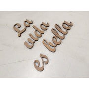 Fitaller letras DM adhesivas 4cm alto/Mayúscula cursiva FITALLER CENTROARTESANO
