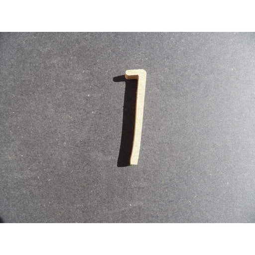 Fitaller numero manuscrita DM 7cm 7 FITALLER CENTROARTESANO