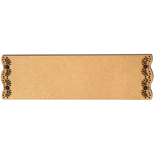 Fitaller placa DM mod03 35x10,5cm ondas flores FITALLER CENTROARTESANO