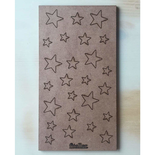 Fitaller silueta DM mini corazones FITALLER CENTROARTESANO