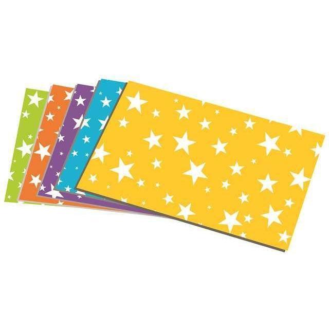 Goma eva 2mm 45x60cm estrellas negra GOMA EVA CENTROARTESANO