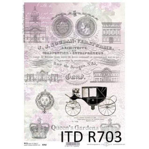 Papel arroz A4 21x30 25-30gr R703 ITD CENTROARTESANO