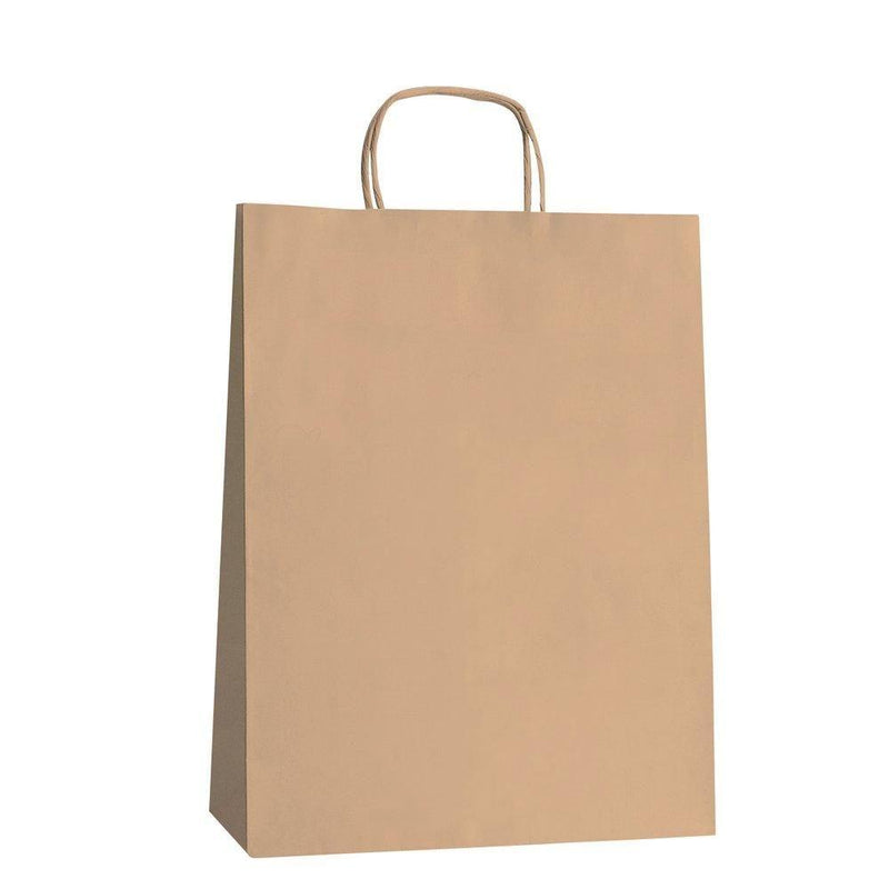 Bolsa papel kraft 18x8x22cm KRAFT CENTROARTESANO