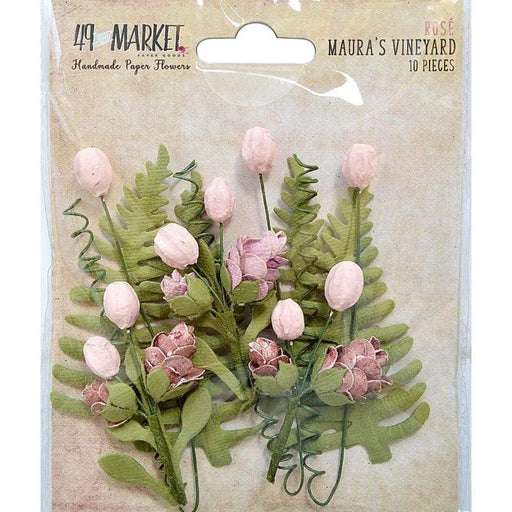 Flores de papel hechas a mano Mauras Vineyard Rose LITTLE BIRDIE CENTROARTESANO