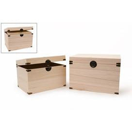 LG wooden trunk 50x35x34cm 87470p