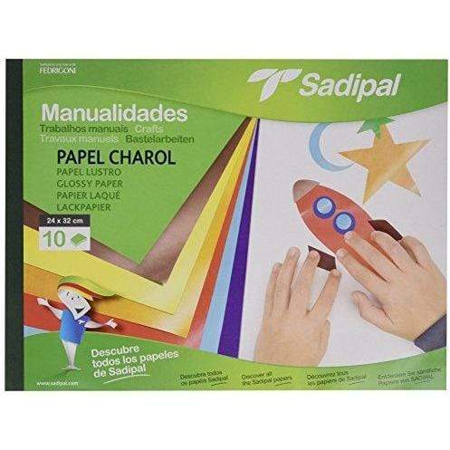 Block manualidades papel charol N/A CENTROARTESANO