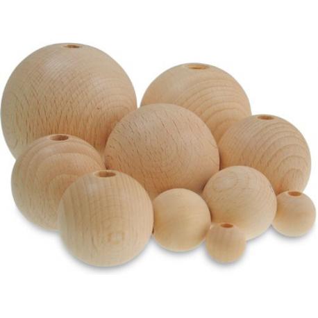 Bola madera natural 20mm N/A CENTROARTESANO
