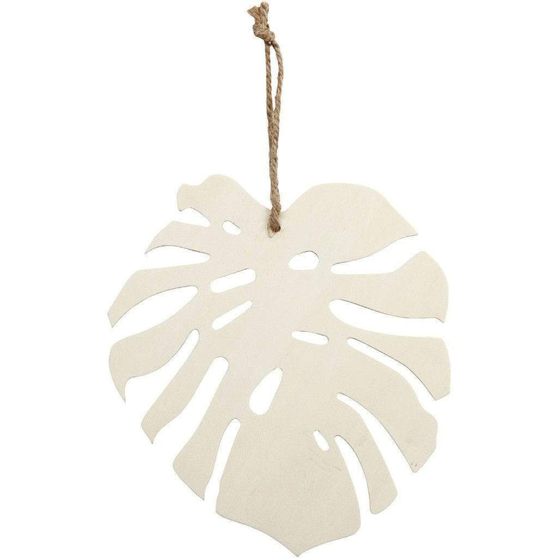 silueta madera de hoja trop.  20x19 57904 N/A CENTROARTESANO