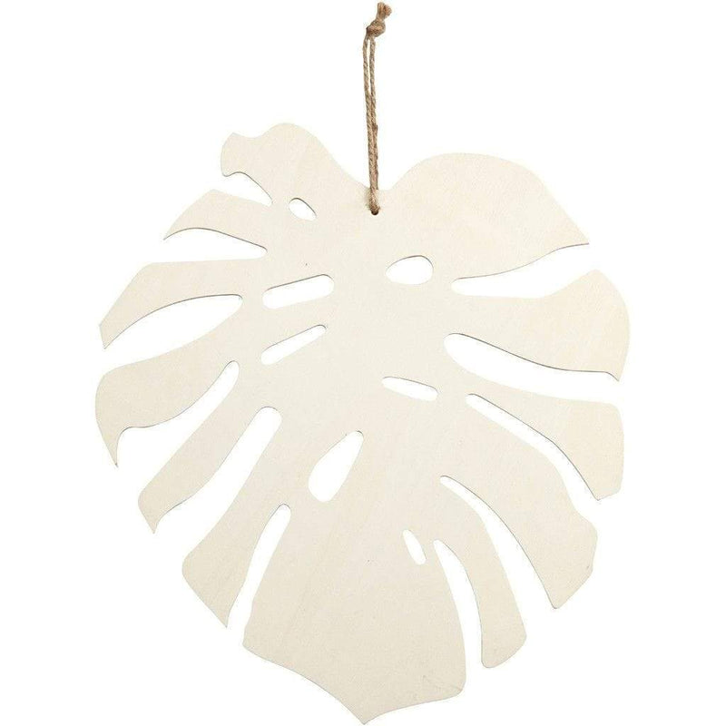 silueta madera de hoja trop. 35x34 57905 N/A CENTROARTESANO