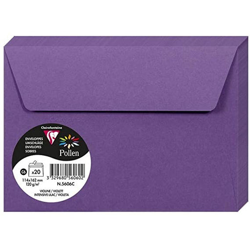 Sobre C6 114x162 120g 5ud violeta N/A CENTROARTESANO