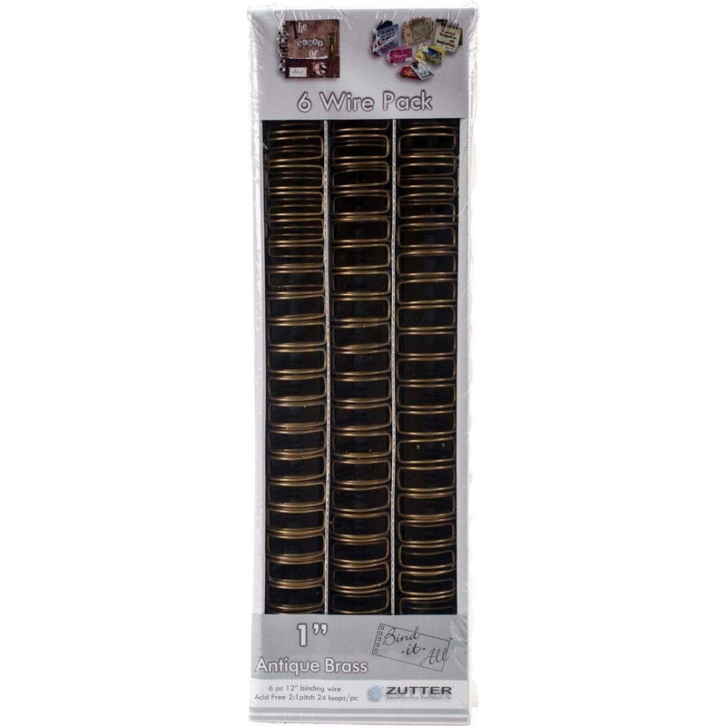 "Bind it all 1"" Antique brass" NOTIONS CENTROARTESANO