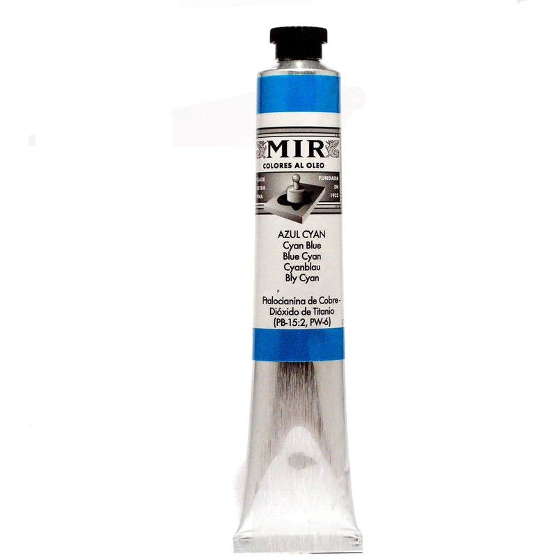 Oleo mir 60ml N║12A azul cyan OLEO MIR Oferta CENTROARTESANO