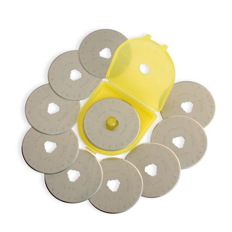 Recambio 10 cuchilla rotary 45mm OLFA CENTROARTESANO