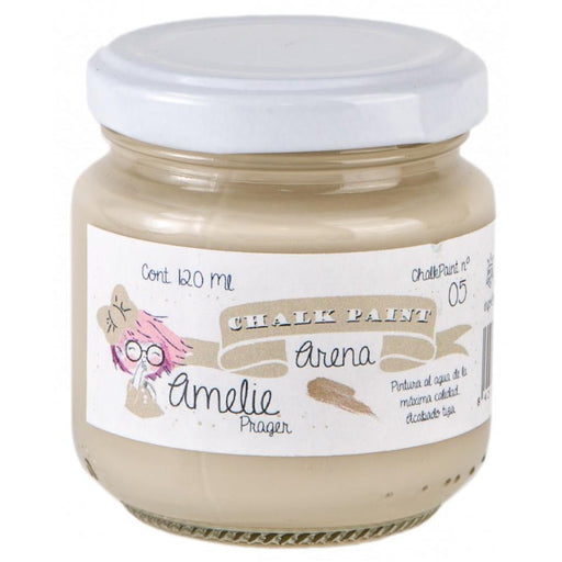 Pintura chalky orita Amelie 120ml AMC12005 arena ORITA CENTROARTESANO