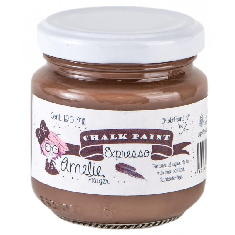 Pintura chalky orita Amelie 120ml AMC12054  expreso ORITA CENTROARTESANO