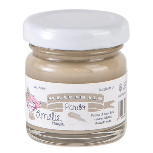 Pintura chalky orita Amelie 30ml AMC06  pardo ORITA CENTROARTESANO
