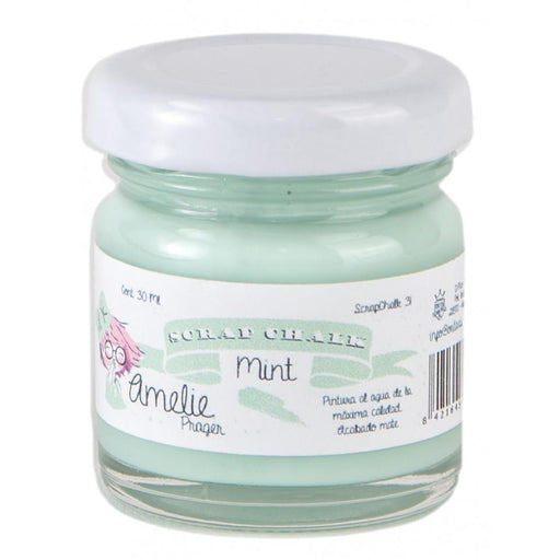 Pintura chalky orita Amelie 30ml AMC14  menta ORITA CENTROARTESANO