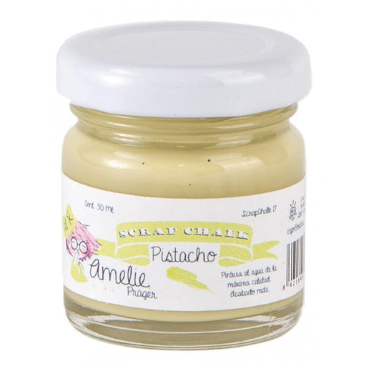 Pintura chalky orita Amelie 30ml AMC17  pistacho ORITA CENTROARTESANO