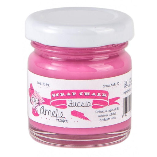 Pintura chalky orita Amelie 30ml AMC45 fucsia ORITA CENTROARTESANO