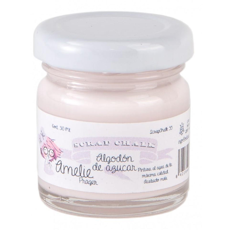 Pintura chalky orita Amelie 30ml AMC55 algodon de azucar ORITA CENTROARTESANO
