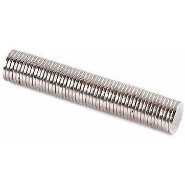 Iman plateado redondo extrafuerte circular 5mmx1mm de grosor ud PAPERS FOR YOU CENTROARTESANO