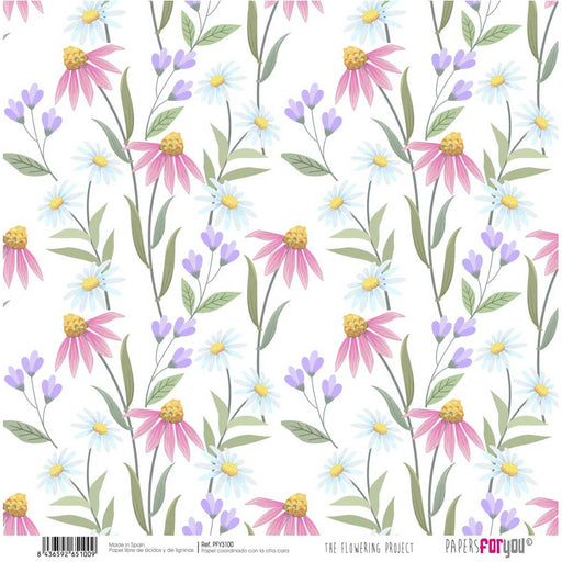 Papersforyou papel scrap  piu bella acquarella PFY-3100 PAPERS FOR YOU CENTROARTESANO