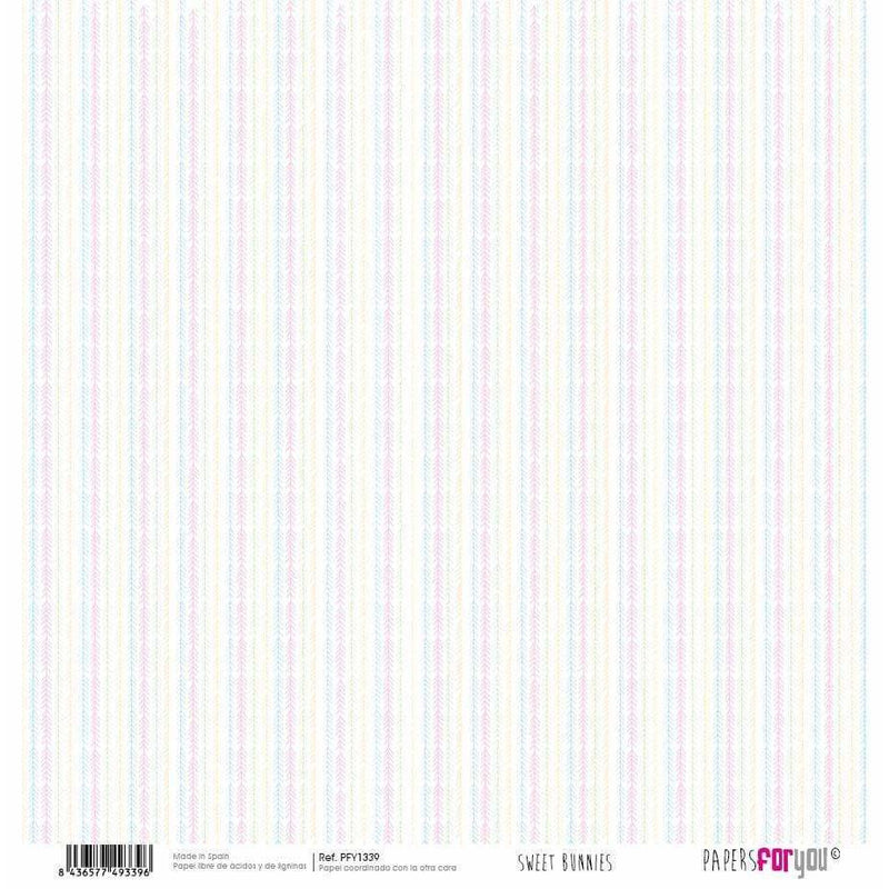 Papersforyou papel scrap sweet bunnies PFY1339 PEPERS FOR YOU CENTROARTESANO
