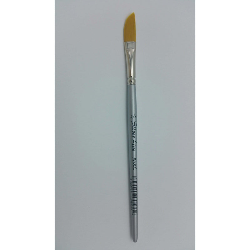Pincel Pappel silver line biselados 568l 1/8 PAPPEL CENTROARTESANO
