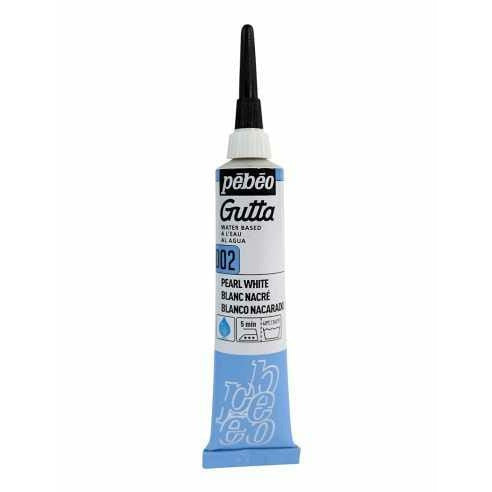 Gutta pebeo al agua 20ml 002 Blanco nacarado PEBEO CENTROARTESANO
