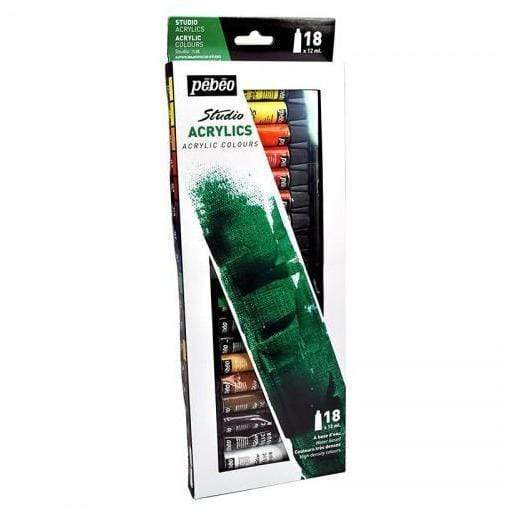 pebeo set 12 tubos 12ml acrilico P668200 PEBEO Oferta CENTROARTESANO
