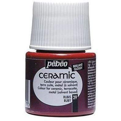 Pebeo Ceramic 29 ruby PEBEO CENTROARTESANO