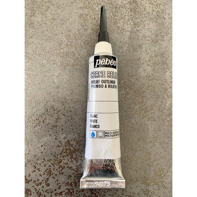 Pebeo cerne relief 20ml white