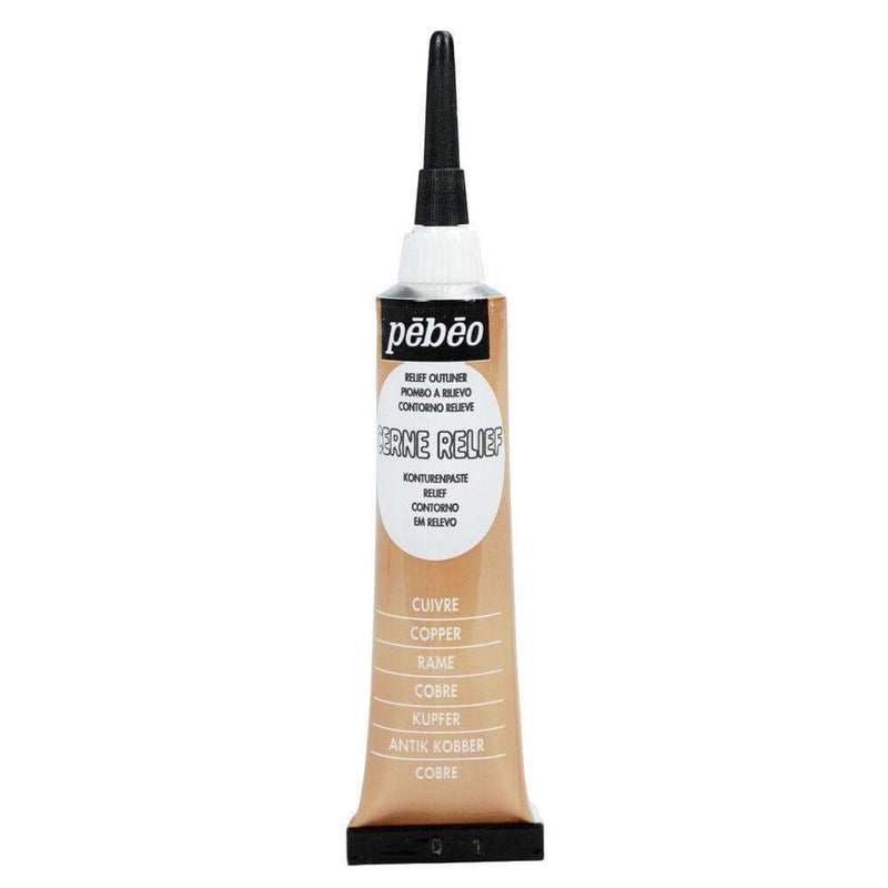 Pebeo cerne relief 20ml cobre PEBEO CENTROARTESANO