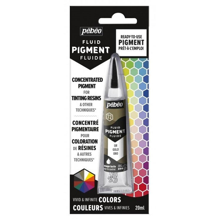 Pebeo Concentrado de pigmento para resinas color oro PEBEO CENTROARTESANO