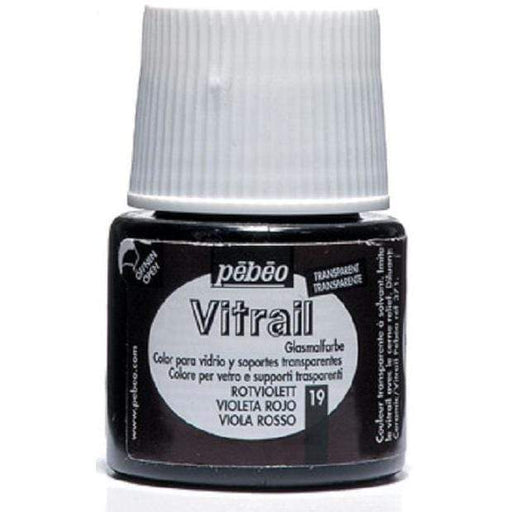 Pebeo Vitrail 050019 45ml Violet rouge PEBEO CENTROARTESANO