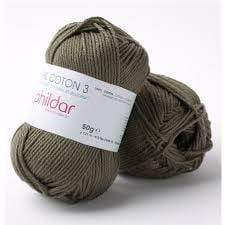 Phildar ovillo hilo algodon 50gr 3" 140660082 Lichen