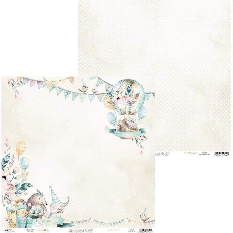 Papel scrap piatek P13-223 Cute & Co 05 PIA CENTROARTESANO