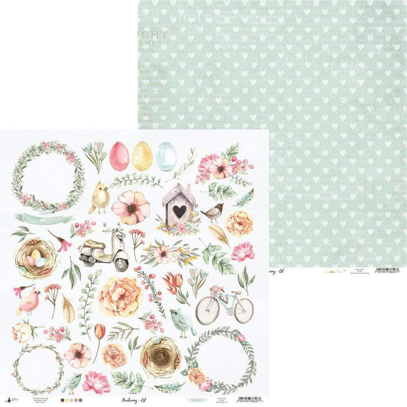 Pack paper piatek 15x15 24hp 13-443 awakening PIATEK TRYNASTEGO CENTROARTESANO