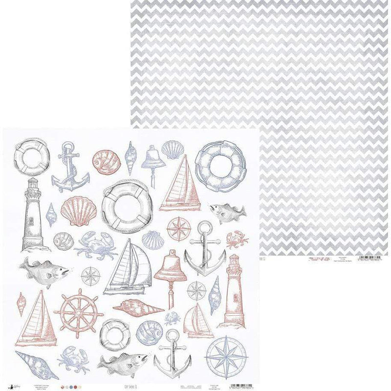 Pack paper piatek 30x30 12H P13-299 off shore II PIATEK TRYNASTEGO CENTROARTESANO