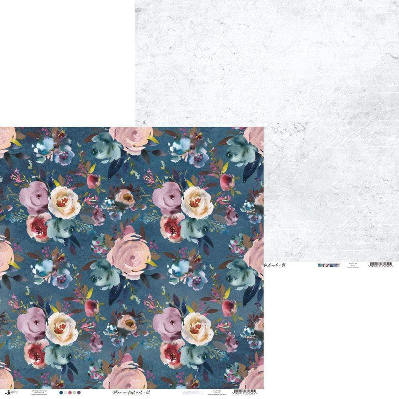 Pack paper piatek 30x30 12H P13-381 when  we first met PIATEK TRYNASTEGO CENTROARTESANO