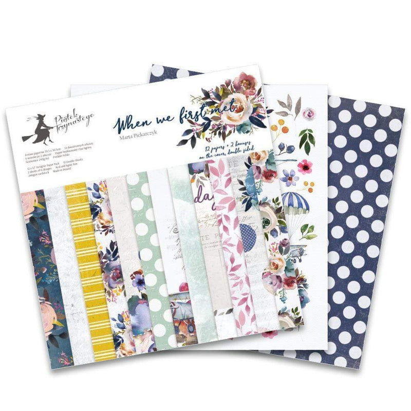 Pack paper piatek 30x30 12H P13-381 when  we first met PIATEK TRYNASTEGO CENTROARTESANO