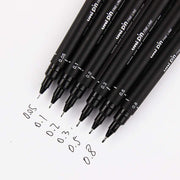 Uni estuche pin 200 rotulador calibrado punta fina grises POSCA CENTROARTESANO