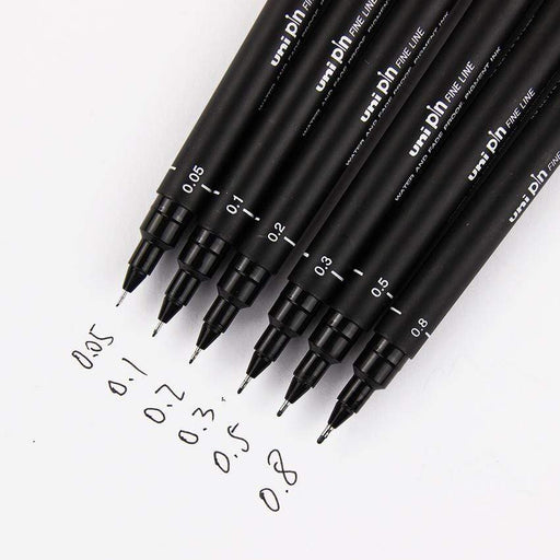 Uni estuche pin 200 rotulador calibrado punta fina grises POSCA CENTROARTESANO