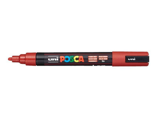 Uni Posca 5M 56 Rojo Rubi POSCA CENTROARTESANO