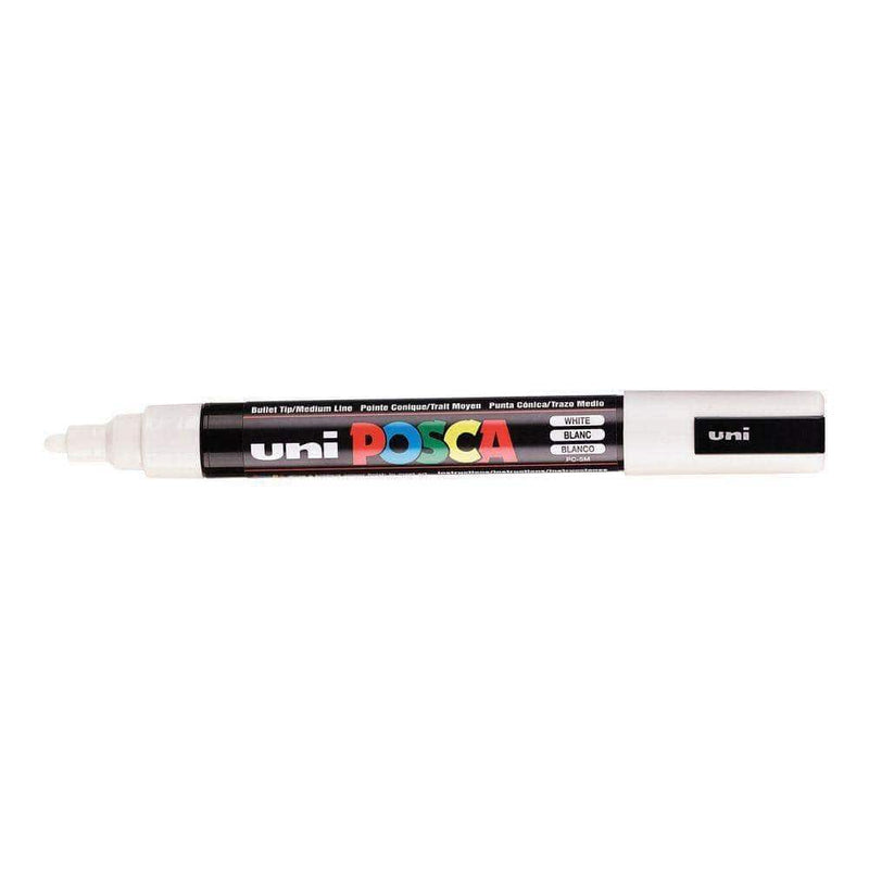 Uni Posca 5M blanco POSCA CENTROARTESANO